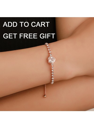 Free Gift - Gold Heart Bracelet